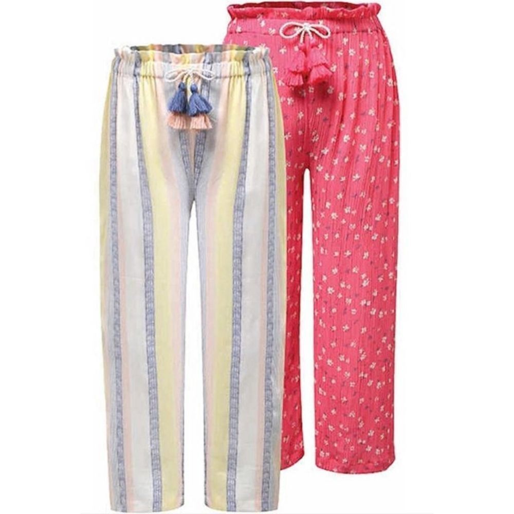 Jessica Simpson Girl's 2 Pack Pajama Pants